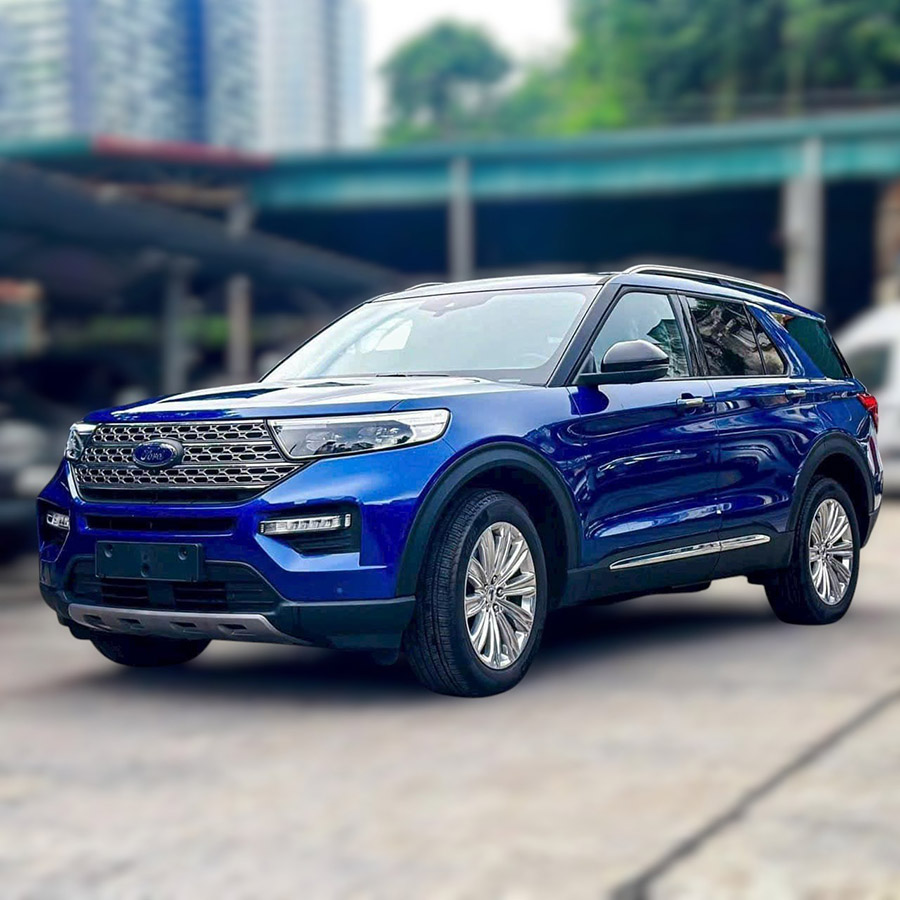 Ford Explorer Limited 2024 màu xanh - SUV cao cấp nhập khẩu từ Mỹ