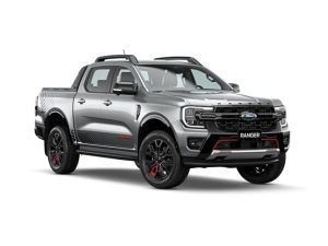 Ford Ranger Stormtrak màu bạc phiên bản mới nhất với thiết kế đẳng cấp