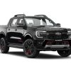 Ford Ranger Stormtrak màu đen với thiết kế thể thao mạnh mẽ