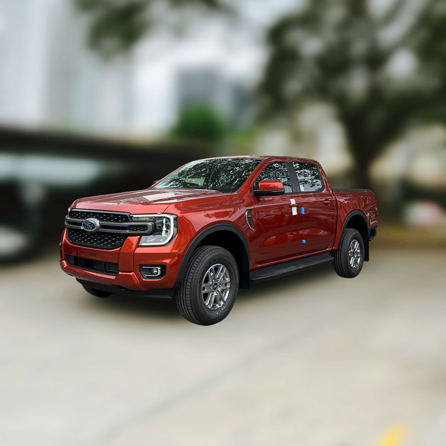 Ford Ranger XLS 4x4 AT 2024, màu đỏ, phong cách nổi bật, cá tính