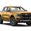 Xe Ford Ranger Wildtrak màu vàng Luxe nổi bật 2024