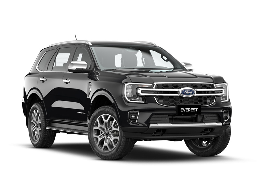 Ford Everest Titanium 4x2 màu Đen – SUV đa dụng, vận hành ổn định, nội thất cao cấp