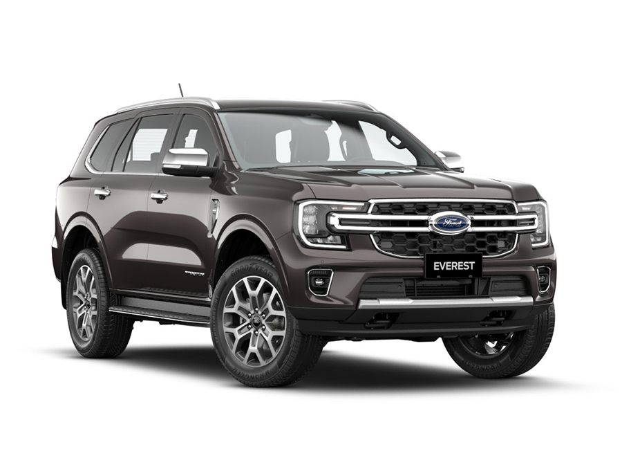 Ford Everest Titanium 4x2 màu Nâu – Không gian rộng rãi, phù hợp gia đình và doanh nhân